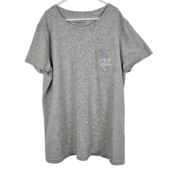 Vineyard Vines Gray "Every Day Should Feel This Good" T-shirt - Picture 2 of 7